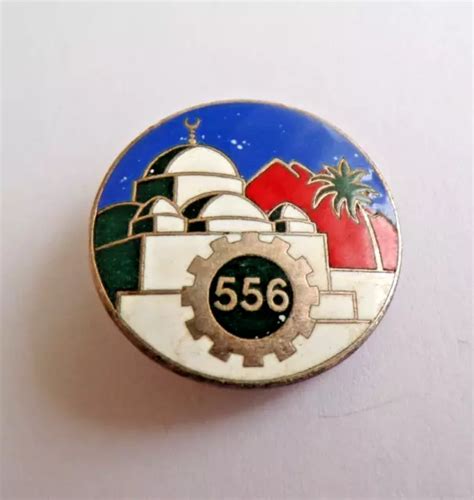 ORIGINAL MILITAIRE INSIGNE 556 Groupe De Transport Coloniale Drago