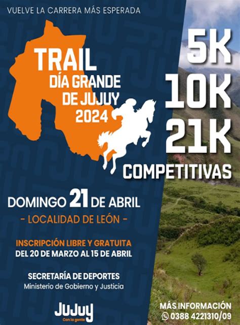 Inscriben para el trail Día Grande de Jujuy 2024 Fm Radio Speed 96