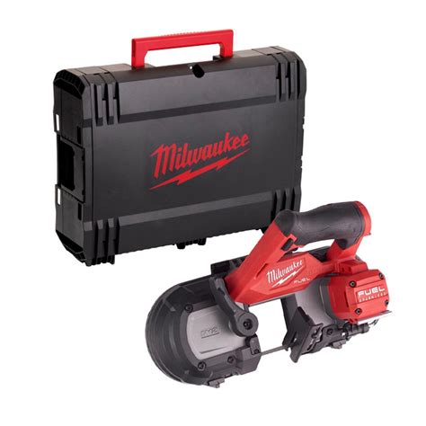 Milwaukee M12 Fbs64 0c 12v Fuel Brushless 64mm Band Saw Body With Case Uk