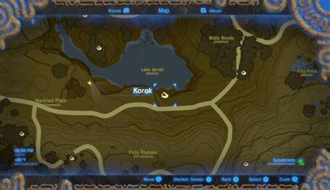 Zelda breath of the wild korok seeds interactive map - herevsa