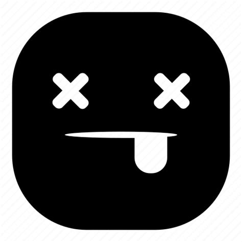 Dead, death, die, emoji, emoticon, smiley icon - Download on Iconfinder