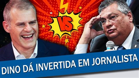 Jornalsita Da Band Ataca FlÁvio Dino ApÓs AvanÇo Das InvestigaÇÕes Do