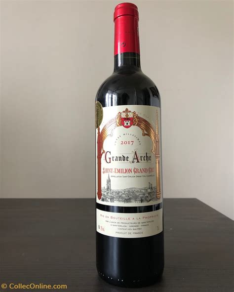 Grand Vin De Bordeaux Grande Arche Saint Emilion Grand