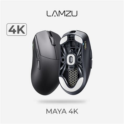 Jual Lamzu Maya Ultralight Ergonomic Wireless Mouse K Shopee Indonesia