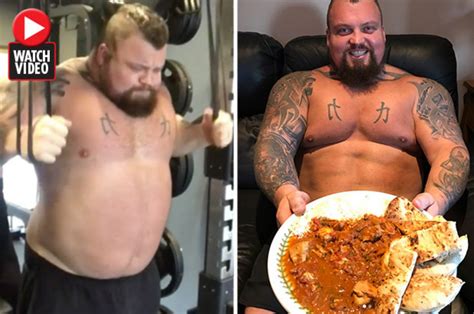 Eddie Hall Weight Loss Strongman Shows Off Epic 4st Transformation Daily Star