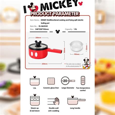 Free Delivery Genuine Disney Micky Mouse Multifunctional L