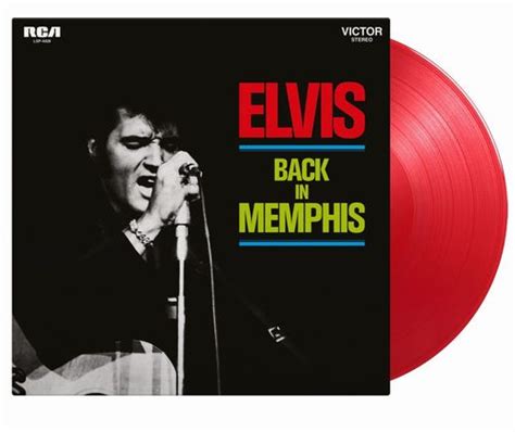 Elvis Back In Memphis Translucent Red Vinylelvis Presleyエルヴィス・プレスリー