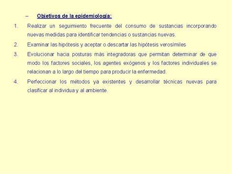 Avances En La Epidemiologa Del Consumo De Sustancias