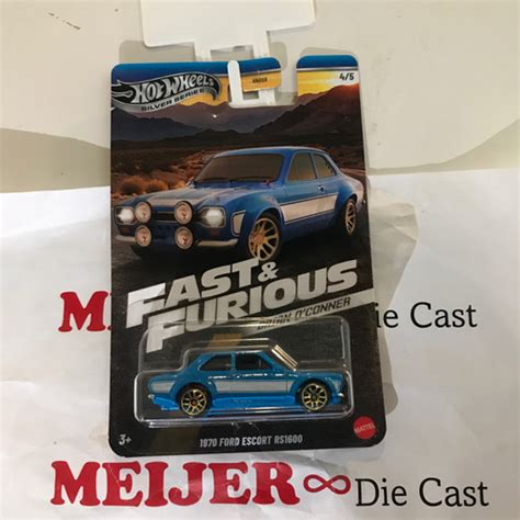 Jual Hot Wheels Fast And Furious Brian O Connor 1970 Ford Escort RS1600 Kota Bogor MEIJER