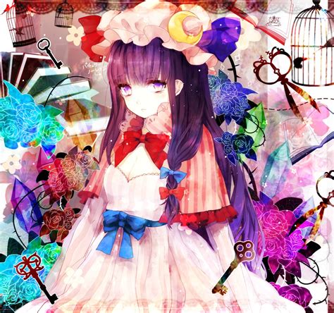 Hintergrundbilder Illustration V Gel Blumen Anime M Dchen Touhou