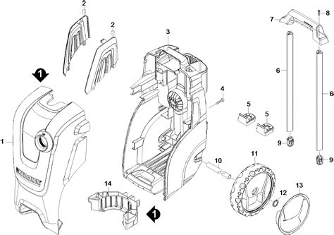 Pièces détachées Nettoyeur haute pression KARCHER K 7 Compact Car EU 1