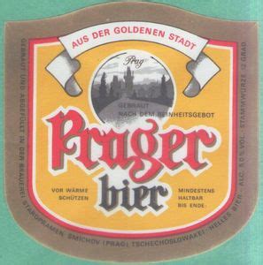 Etiqueta De Bebida Nh Staropramen Das Prager Bier Pivovar