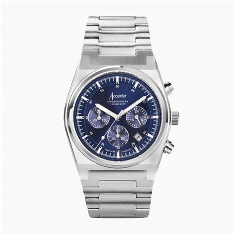 Accurist Mens Origin Chronograph Bracelet Watch 70001 Watches From Lowry Jewellers Uk