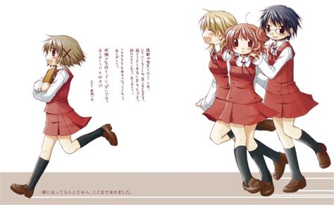 Yuno Miyako Hiro And Sae Hidamari Sketch Drawn By Aoki Ume Danbooru