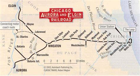 Chicago Aurora And Elgin The Cityrails Transit Photo Archive