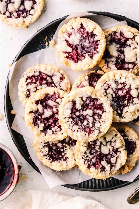 Raspberry Crumble Cookies Recipe Baker Street Society