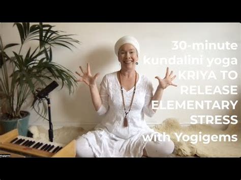 30 Minute Kundalini Yoga For Stress Relief KRIYA TO RELEASE