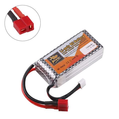 Pcs S Lipo Battery Mah V C T Plug For Rc Car Airplane