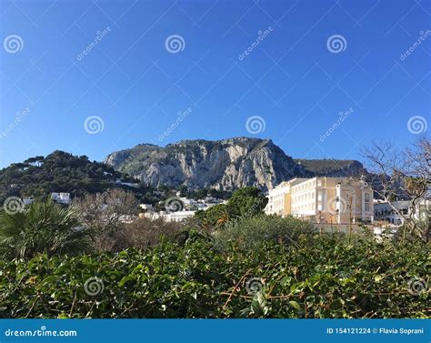 Hotel Quisisana On The Island Of Capri Italy Editorial Stock Image