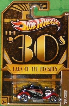 Cars Of The Decades Hot Wheels