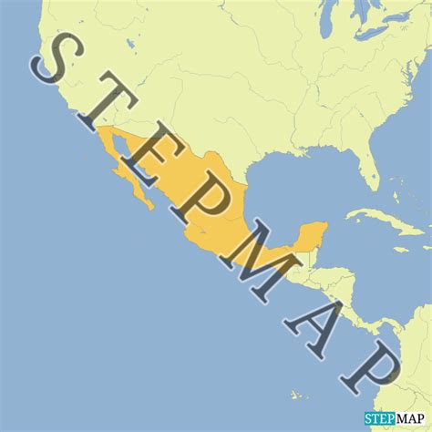 Stepmap Mexiko Landkarte F R Deutschland