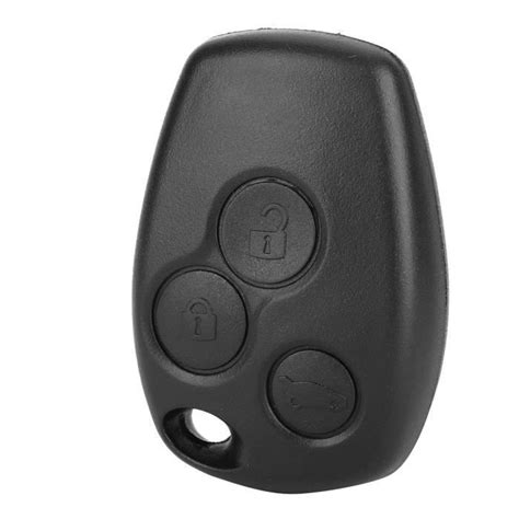 Coque De Télécommande Porte Clés De Voiture À 3 Boutons Pour Renault