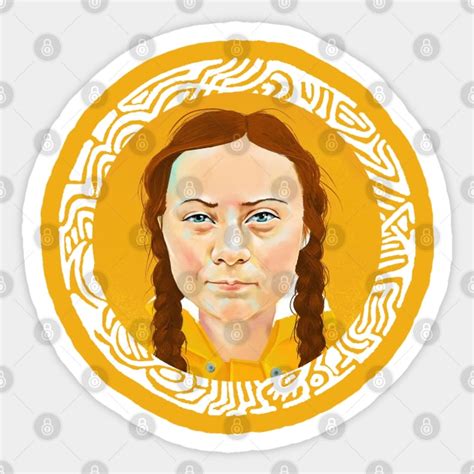 Greta Thunberg Activist #3 - Greta Thunberg - Sticker | TeePublic