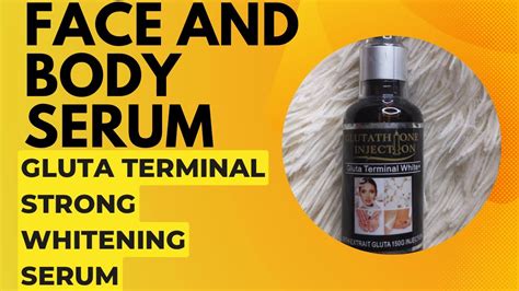 Glutathione Injection Gluta Terminal Strong Whitening Serum YouTube