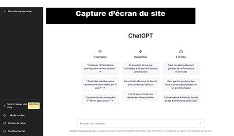 Chat Gpt Gratuit Comment Cr Er Un Compte Et L Utiliser