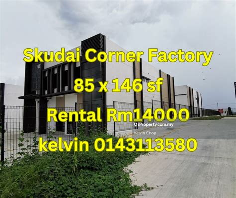 Taman Industri Jaya Tan Sri Yacob Skudai Corner Lot Semi D Factory