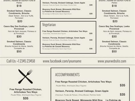 Menue Templates Design Templates Menu Templates Wedding Menu Food