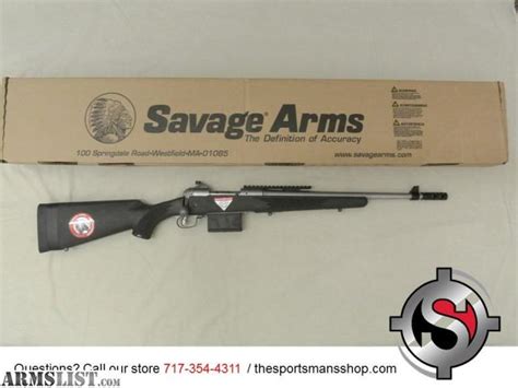 Armslist For Sale Savage Model 11 Scout Rifle 308 Win New Stainless