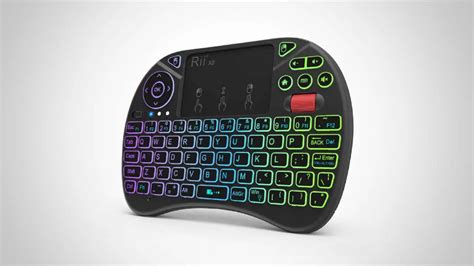 Rii X8 Is A Compact Remote Keyboard With RGB Lighting And A Scroll