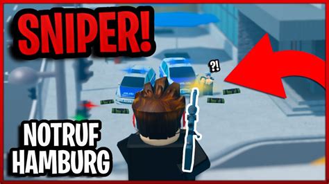 POLIZISTEN Mit Einer SNIPER TROLLEN In Notruf Hamburg Roblox