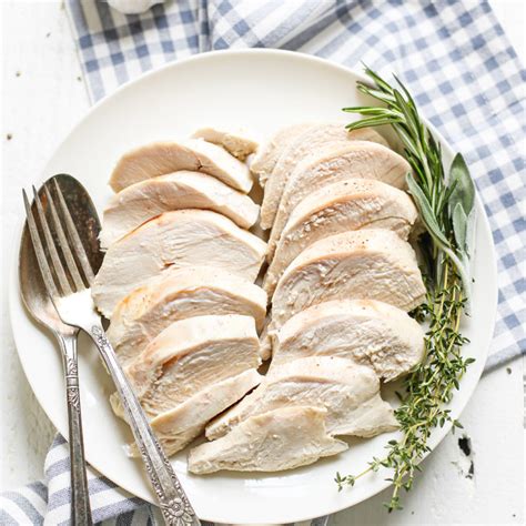 How To Poach Chicken Whole Breasts Or Thighs Good Life Eats