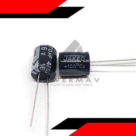 2pcs 470uf 16v Capacitor PowerMav Electronics Store