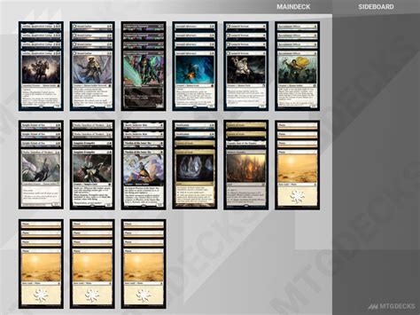 Arena Standard Mono White Humans OTJ Standard Bo1 Deck By Bohe MTG