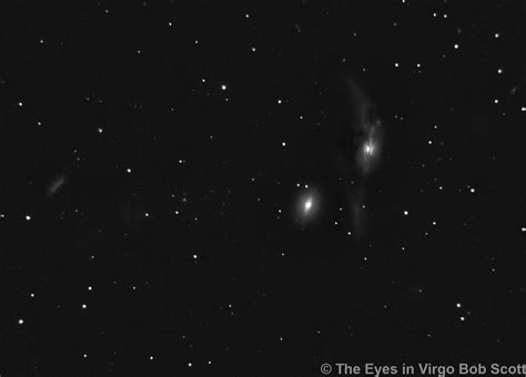 The Eyes In Virgo Arp 120 NGC 4438 And 4435 Are A Pair Of Flickr