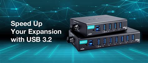 Moxa Expansion USB 3.2 Hubs Are IF Certified