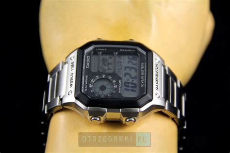 Zegarek Męski Casio AE 1200WHD 1AVEF Casio Sport AE 1200WHD 1AVEF