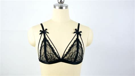Hot Sale Sexy Underwear Lingerie See Through Black Lace Lingerie Sexy