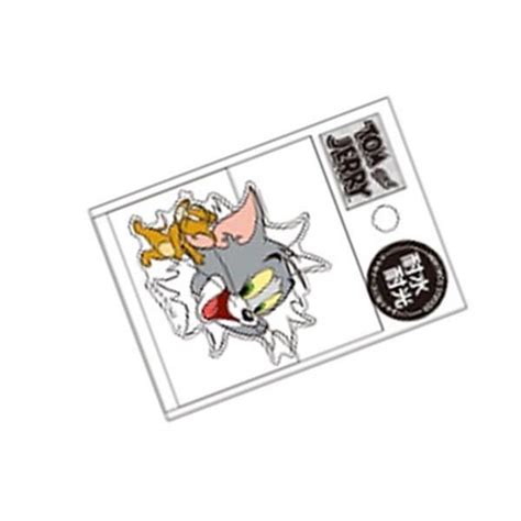 カミ205461 【送料無料】 【トムとジェリー】【tom And Jerry】ミニデコステッカー【トム】【ジェリー】【ワーナー】【アニメ