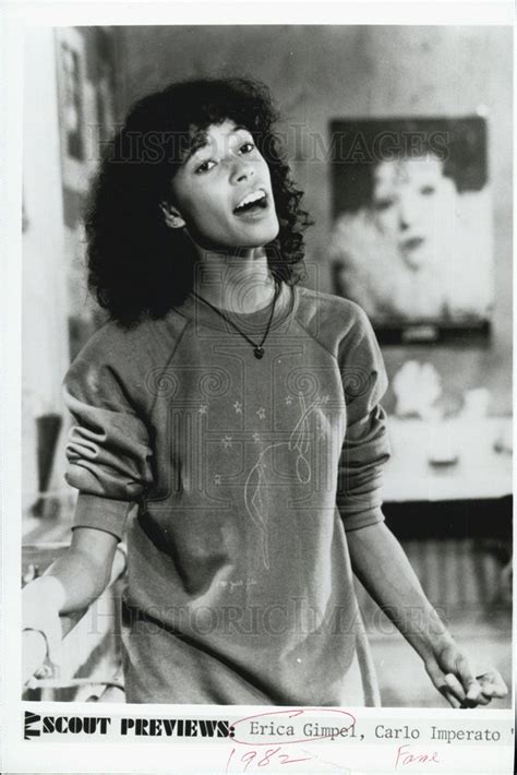 Erica Gimpel From Fame Tv Show 1982 Vintage Promo Photo Print Historic Images