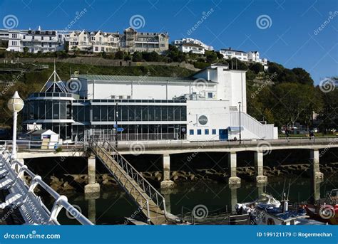 The Harbour And Seafront Torquay Devon England Editorial Stock Image