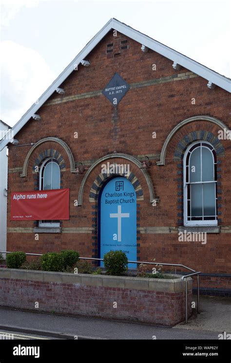 The Baptist Church Charlton Kings Gloucestershire England Uk Stock
