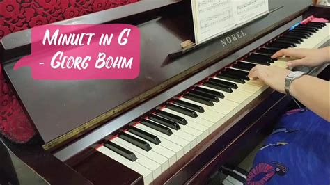 Minuet In G Georg Bohm Trinity Piano Grade 2 2021 2023 Youtube