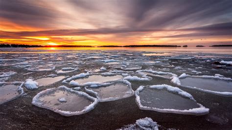 Wallpaper 2048x1152 Px Clouds Horizon Ice Landscape Long