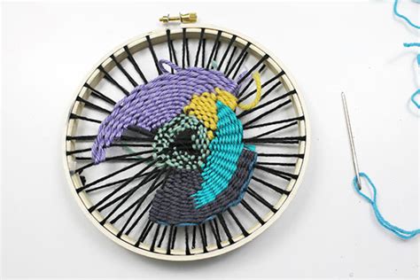 Diy Embroidery Hoop Loom And Weaving Wall Hanging Factory Direct