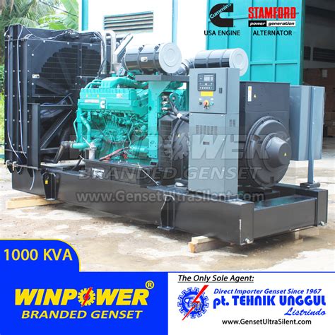 Genset Cummins 1000 KVA Stamford WP1100CC Jual Genset Jakarta