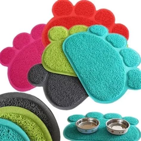 Alfombra Sanitaria Para Perro Gatos Forma De Huellas 60x45cm Cuotas